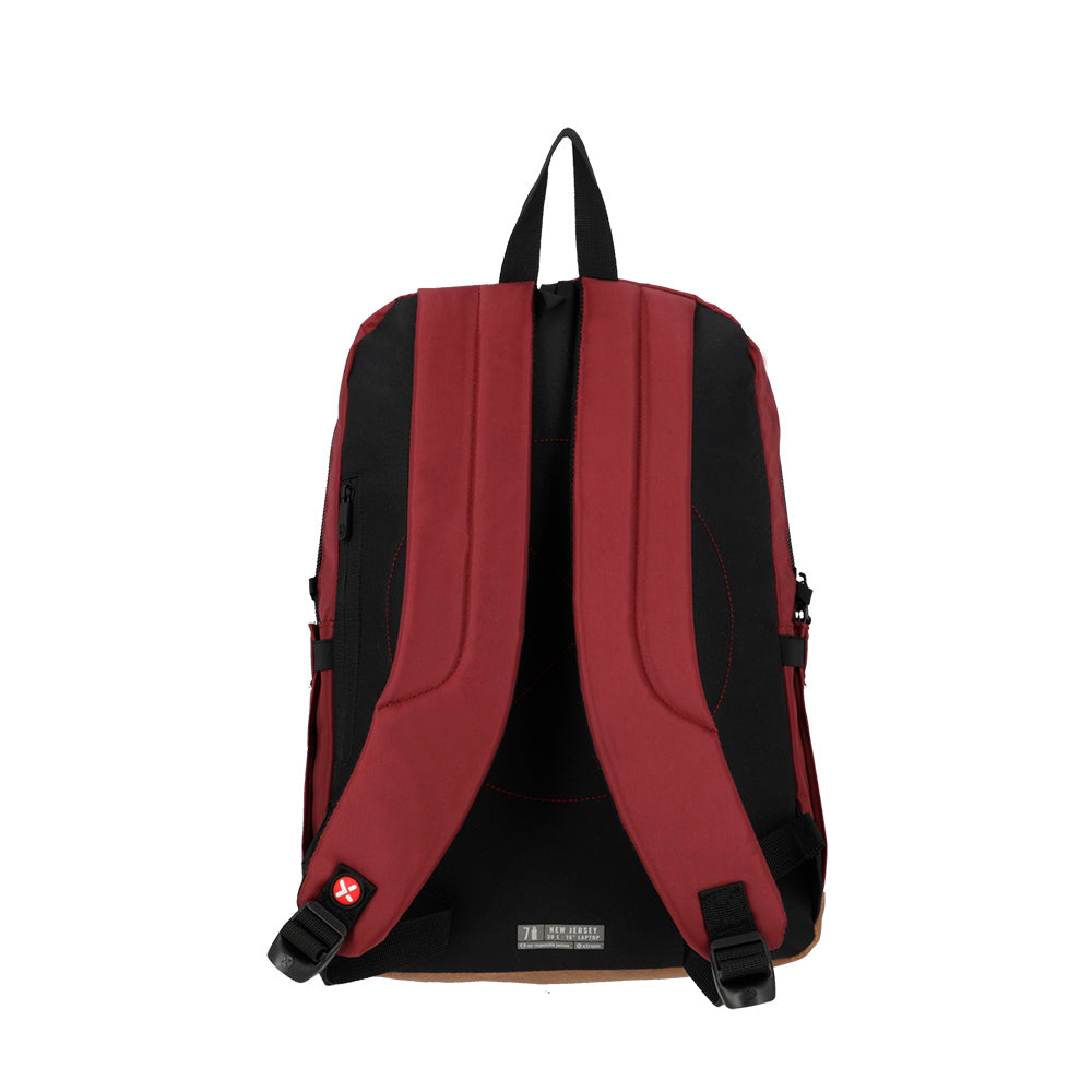 Mochila para notebook 16" masculina New Jersey Vermelha