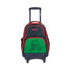 Mochila de Rodinha masculina infantil Cross Dino azul