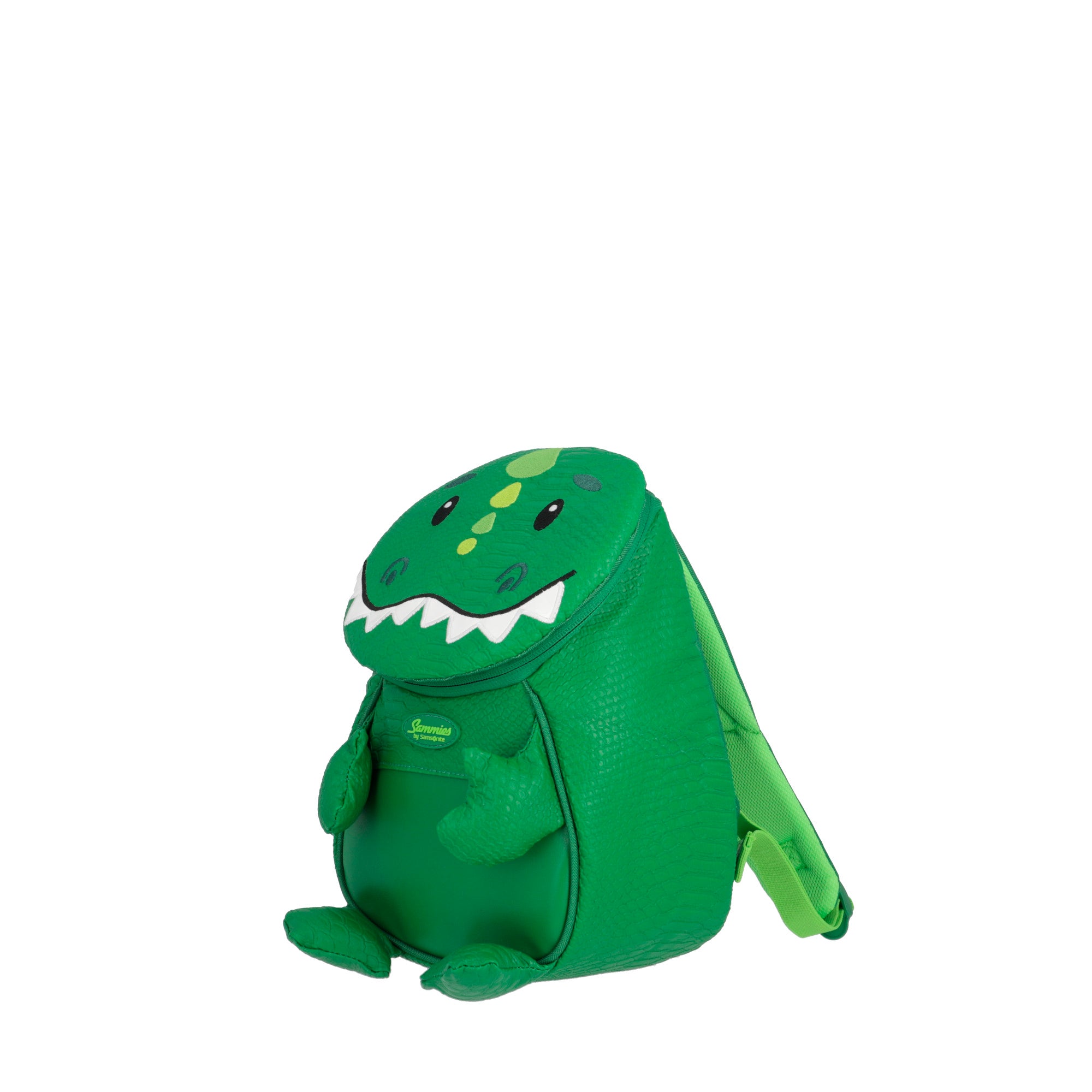 Mochila infantil masculina Parker Dino verde