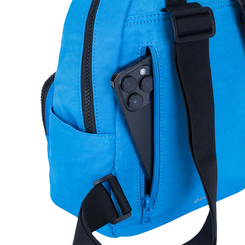 Mochila feminina Zoe azul