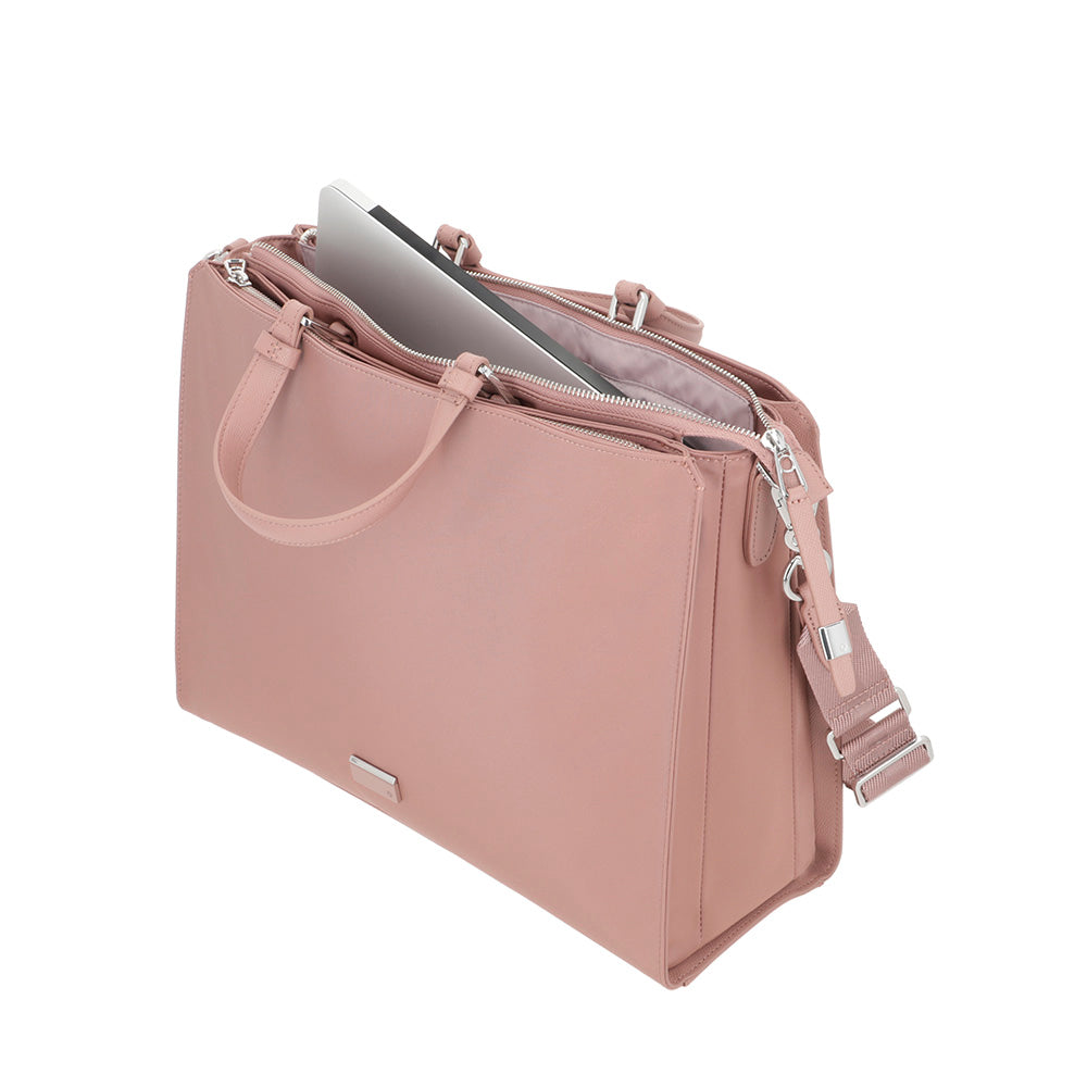 Bolsa Tote para notebook 15.6" Be-Her Rosa