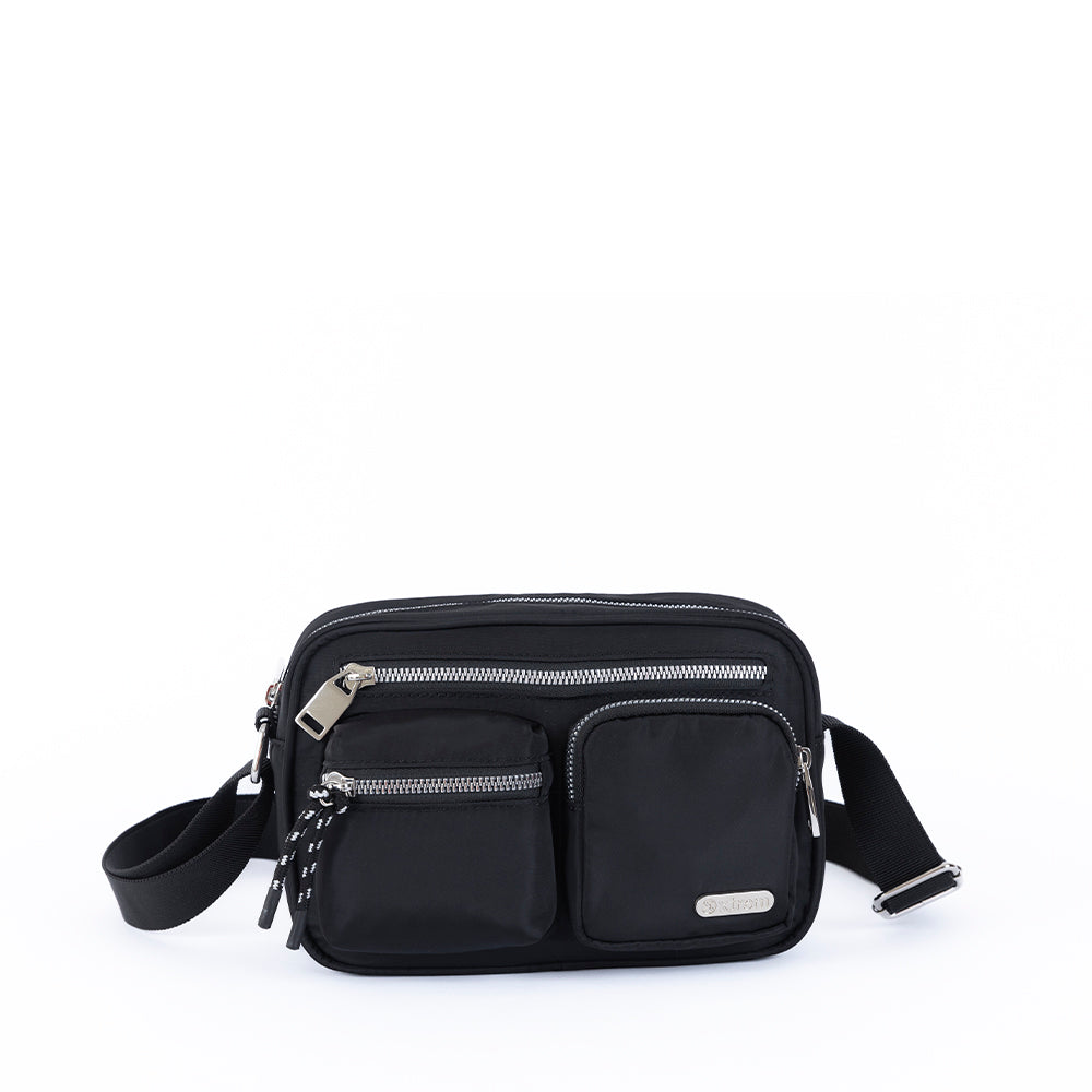 Bolsa transversal Hazel preto S