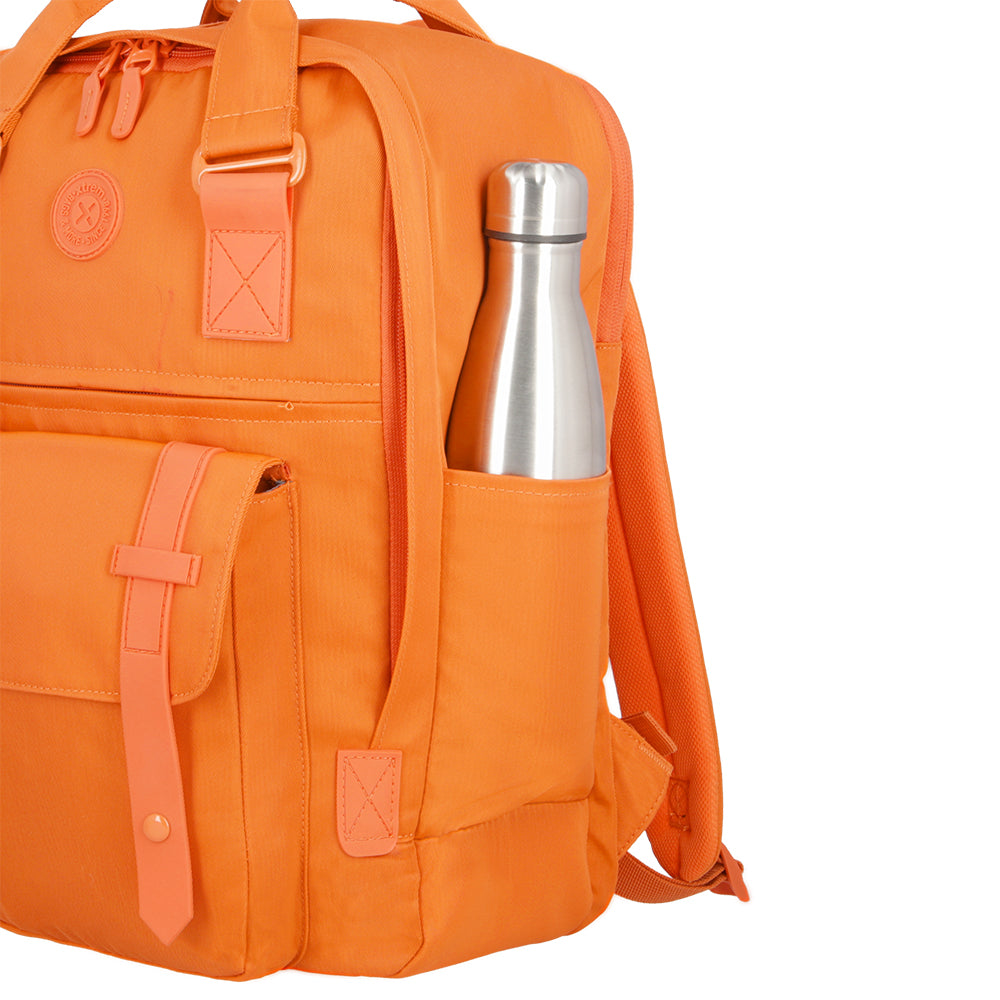 Mochila para laptop mujer Portland 15.6'' naranja