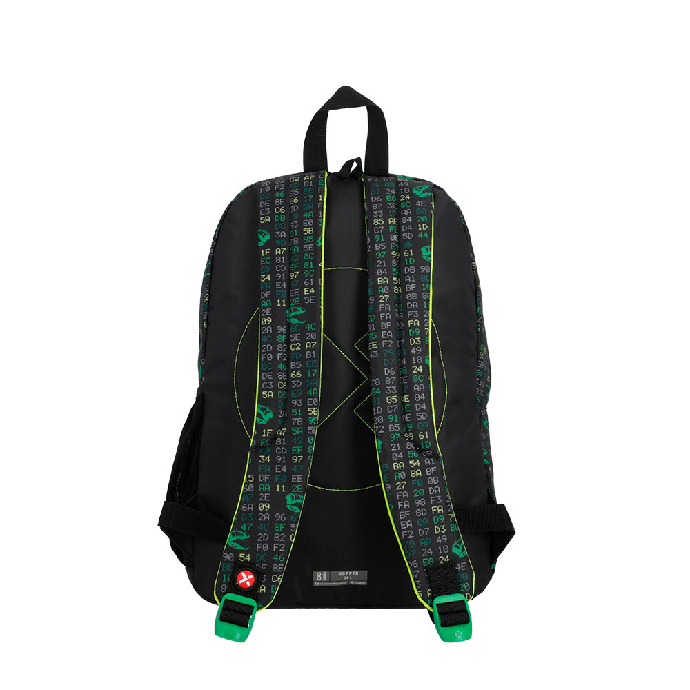 Mochila masculina infantil Hopper Dino Verde