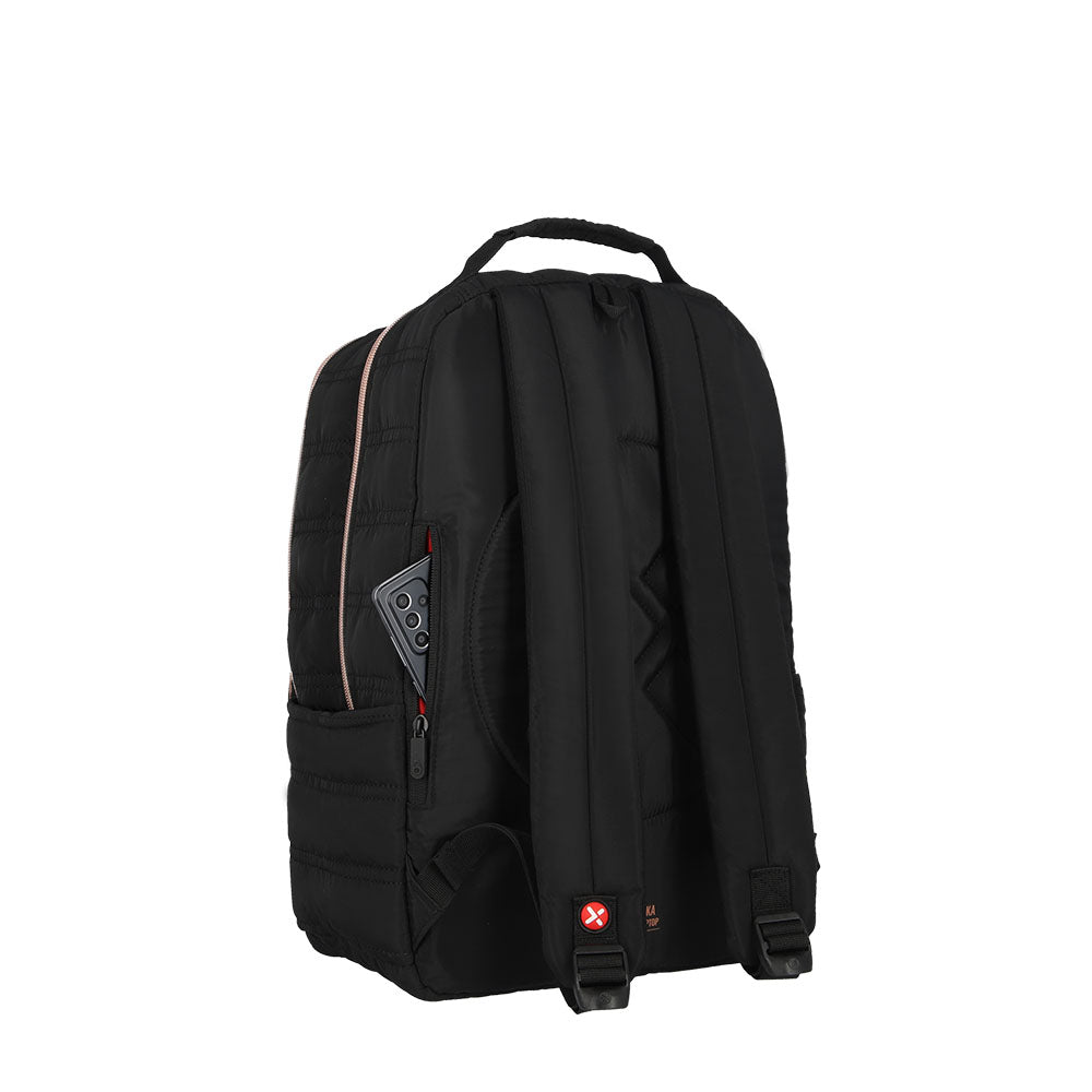 Mochila para laptop mujer Nebraska 16'' negra