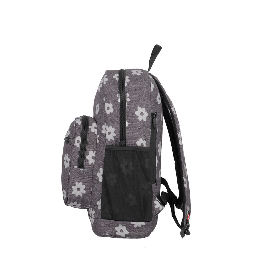 Mochila para notebook 16" Feminina Vito Cinza