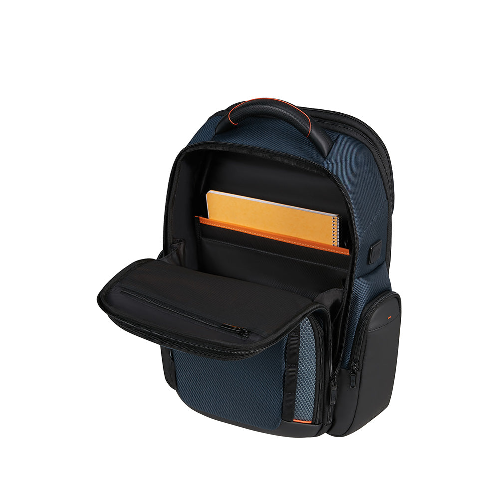 Mochila PRO-DLX 6 CYBER BLUE/PAPAYA ORANGE