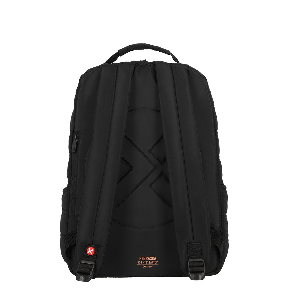 Mochila para laptop mujer Nebraska 16'' negra