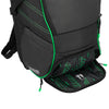 Mochila para Notebook 17" masculina Gamerpack Preta e Verde