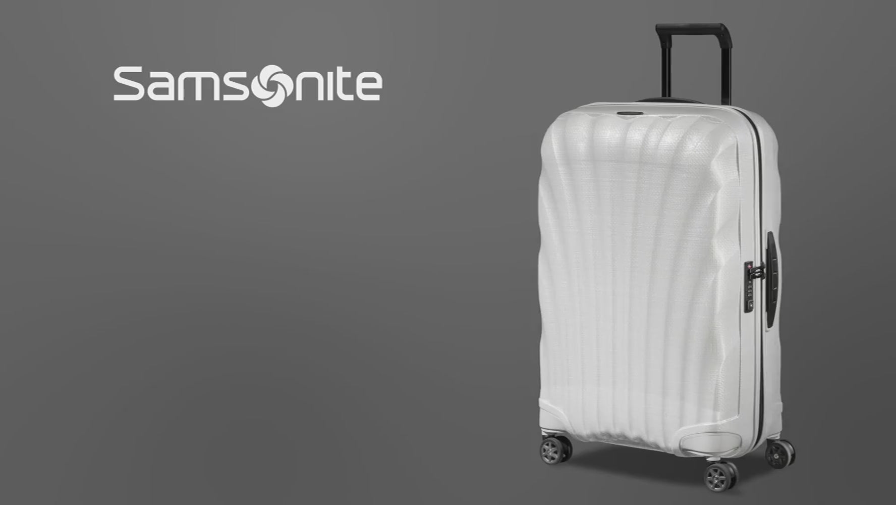 Mala de Viagem Samsonite C-Lite Média Vermelha