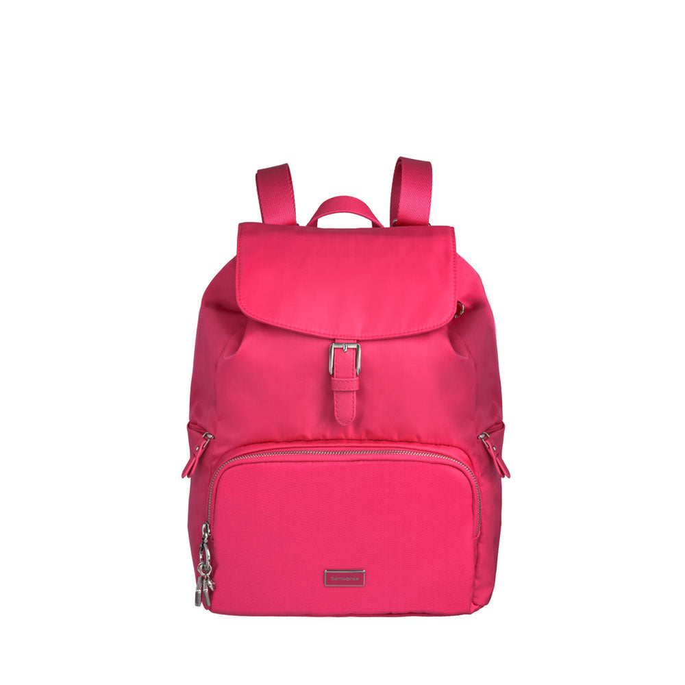  Mochila KARISSA 2.0 Backpack 3 pockets 1 buckle Mediana Raspberry Pink 