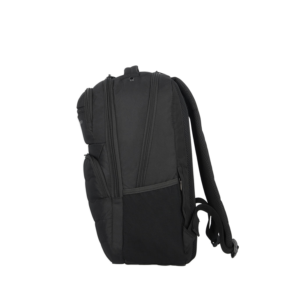 Mochila para laptop hombre Acceleration Stark negro 17