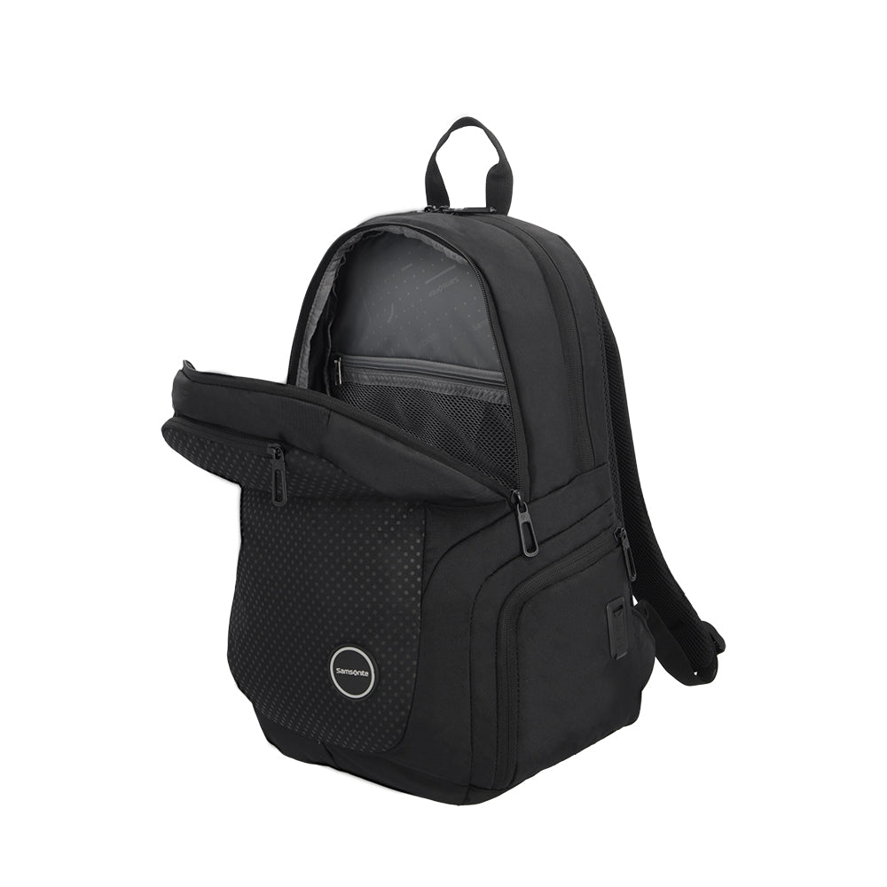 Mochila para laptop mujer Acceleration Juliette negro 17