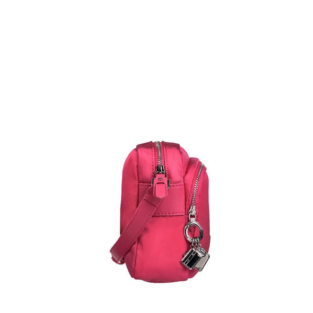  Bolsa KARISSA 2.0 Pouch + Shoulder M Raspberry Pink 