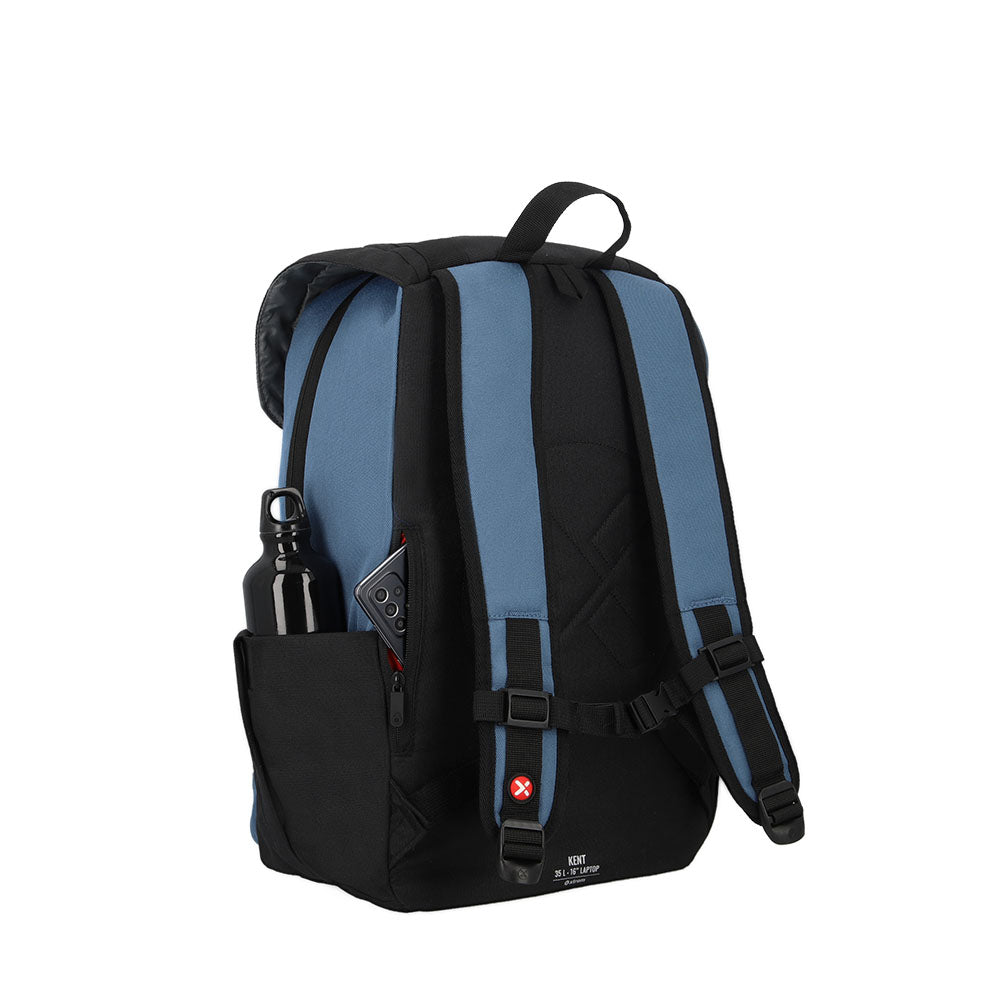 Mochila para laptop hombre Kent 16'' azul